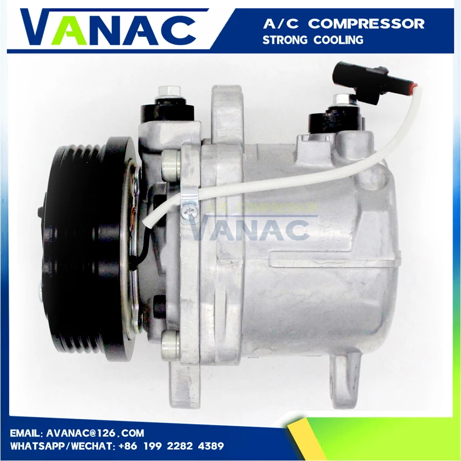 A/C AC Air Conditioning Compressor Cooling Pump for MAZDA AZ WAGON CAROL FAIR WAGON 27630-4A01B 27630-4A00H 95200-58J40