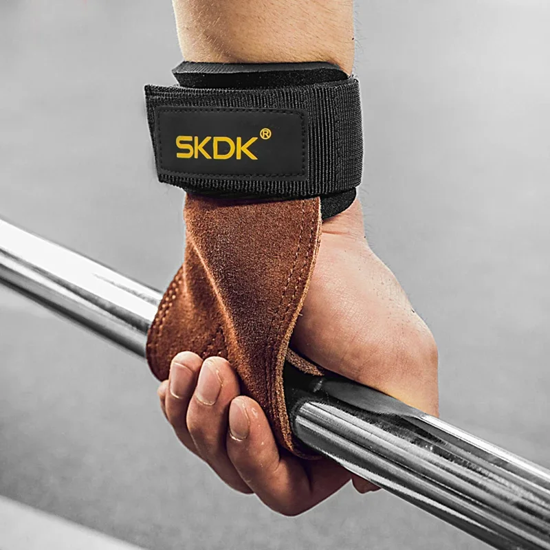 Fitness Handschuhe Aus Rindsleder Für Krafttraining Und Grip_voghion.com