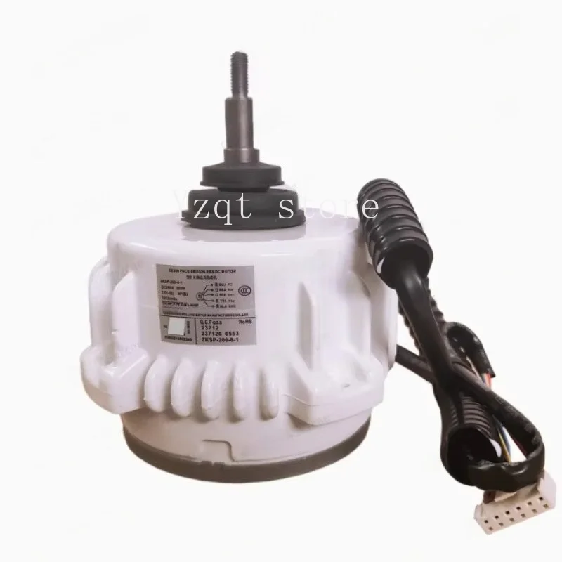 ZKSP-200-8-1 DC Brushless Fan Motor 200W, 5-Wire Replacement Motor for Central Air Conditioning Outdoor Unit