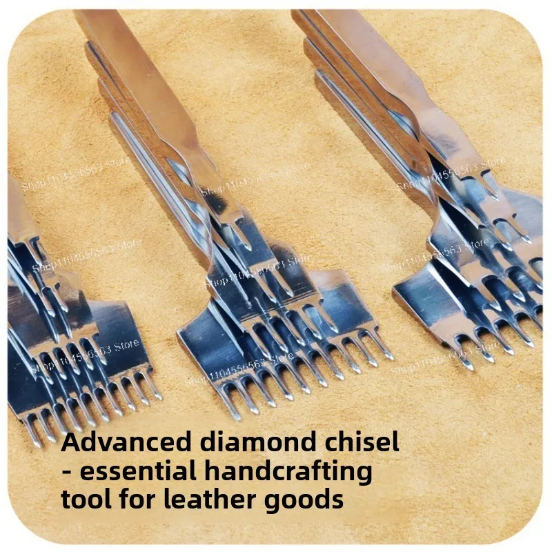 Advanced Ling Chop, Leather Punching Tools DIY Leather Goods, Punching Stitching Tools, Ultra High Hardness