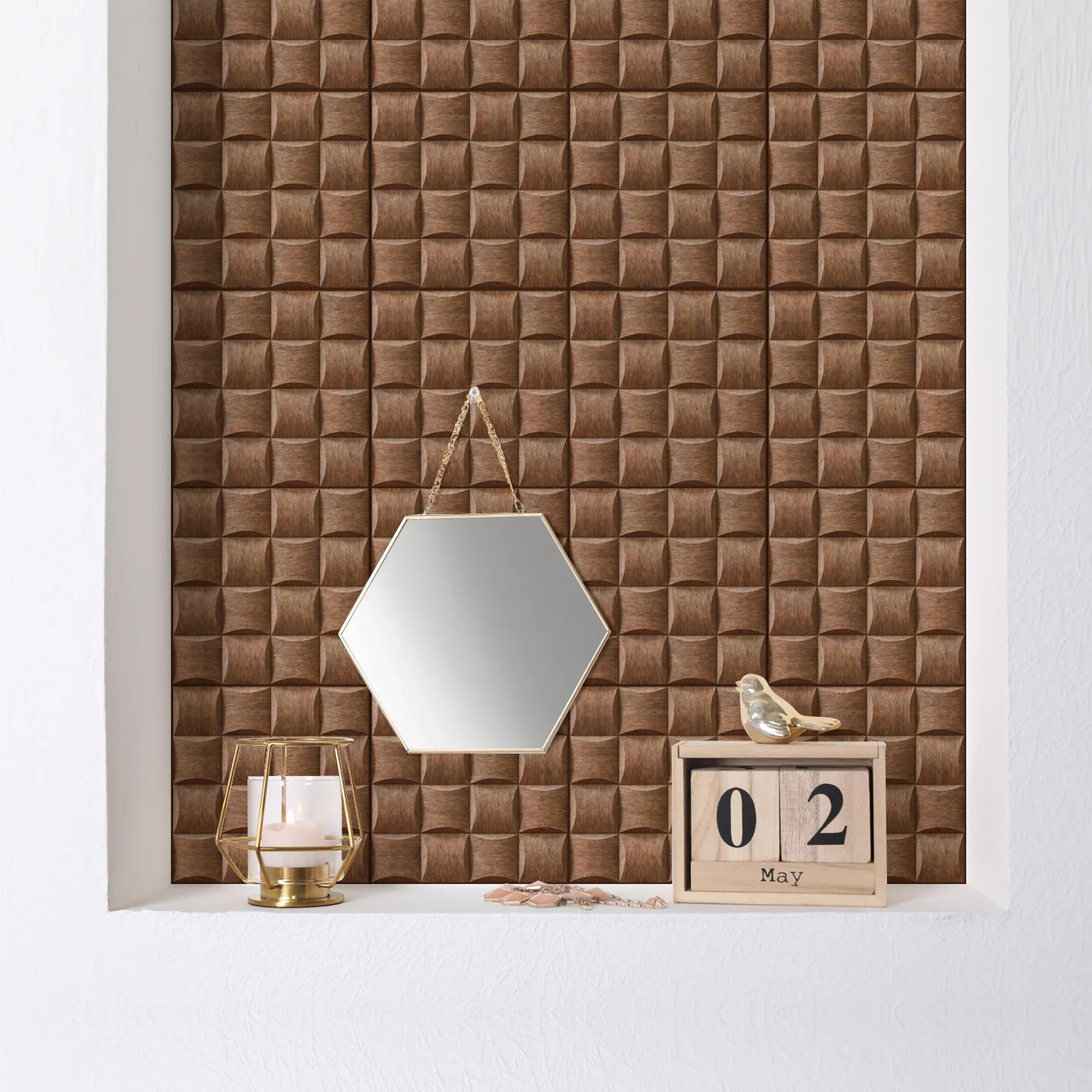 5/10/20pc 3D Imitation Brick Wall Stickers DIY Removable Self-adhesive Waterproof Wallpaper Living Room Kitchen Decor Art Decals