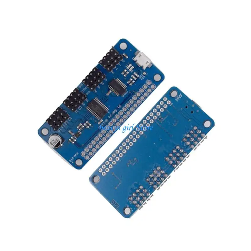 C7AB High Precisions 16 Port 12-Bit I2C Interfaces PWM Expansion Board for Robotic Arm and Controls Systems