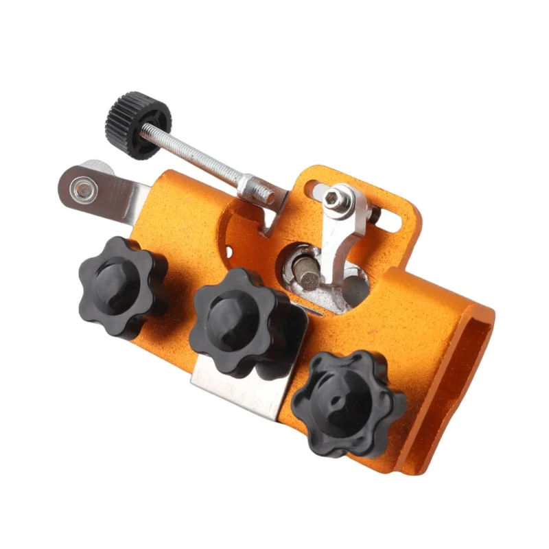 Chainsaw Sharpener Portable Lightweight Hand Crank Chain Sharpening Jig For Electric Saws Black/Blue/Gold/Gray