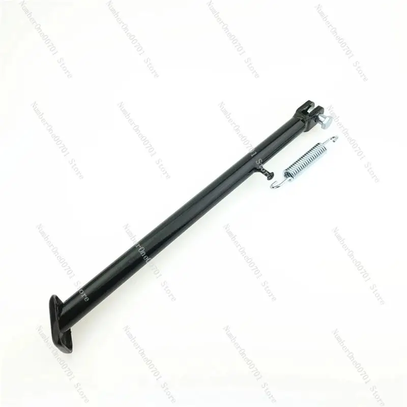 Black Color Parking Leg Support Frame With Spring Screw 36Cm Extended Type Side Bracket For Motocross