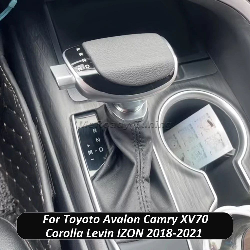 

Upgrade Auto Gear Shift Knob Stick Lever Head For Toyoto Avalon Camry 2018 2020 XV70 2019 Corolla Levin IZON 2021 Interior