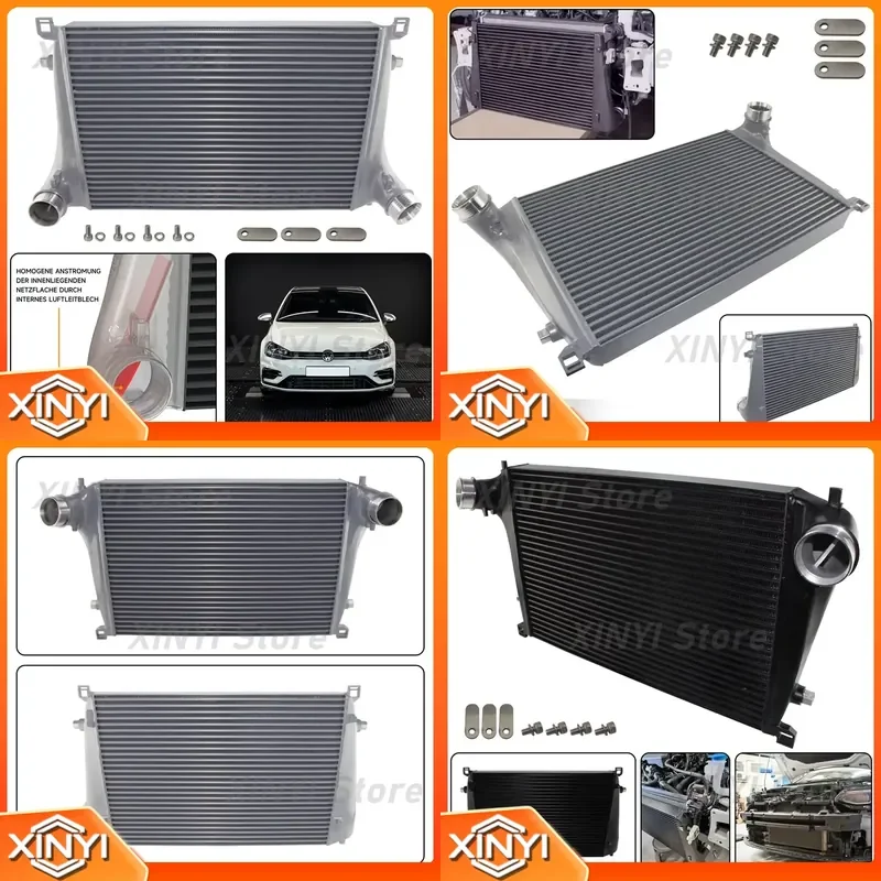 Performance Aluminum Front Mount Intercooler for VW Arteon Golf R MK8 GTI VAG EA888 Gen.4 Seat Leon 2020+ FMIC Skoda