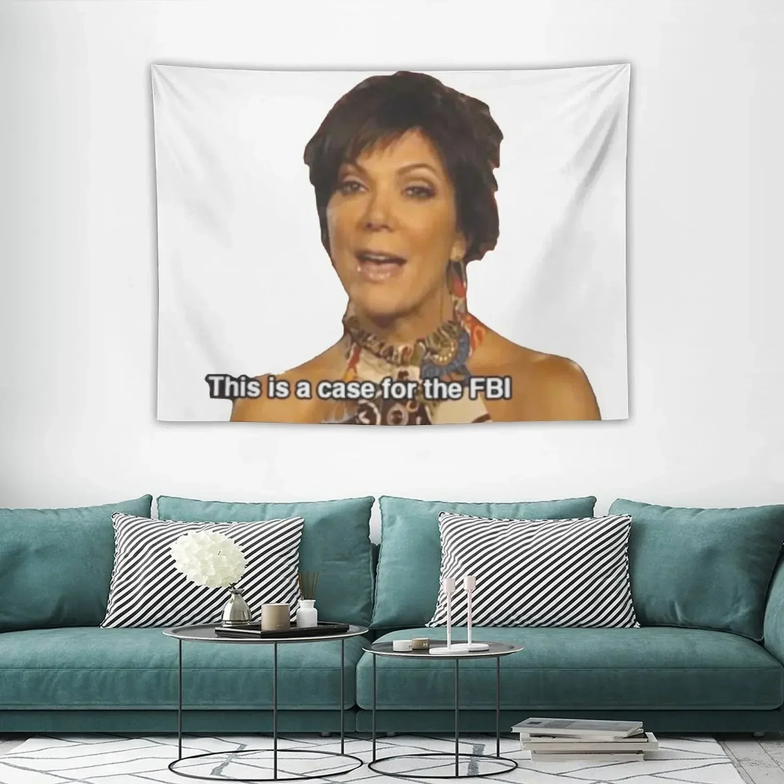 

Kris Jenner Tapestry Wall Mural Home Decoration Room Decor Cute Room Decoration Aesthetic Tapestry