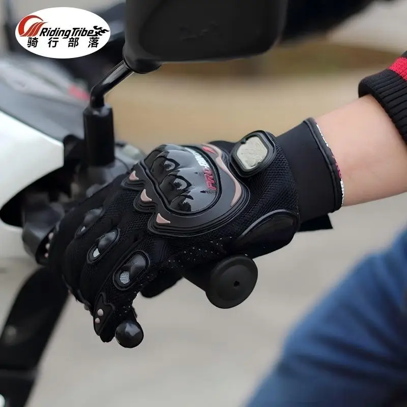 New Full Finger Motorcycle Gloves Non-slip Wear-resistant Motocross Racing Breathable Gloves Touch Screen Moto Biker Gloves