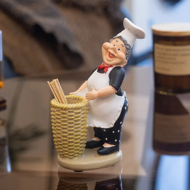 Home daily creative toothpick holder, store home restaurant restaurant restaurant toothpick box ornament