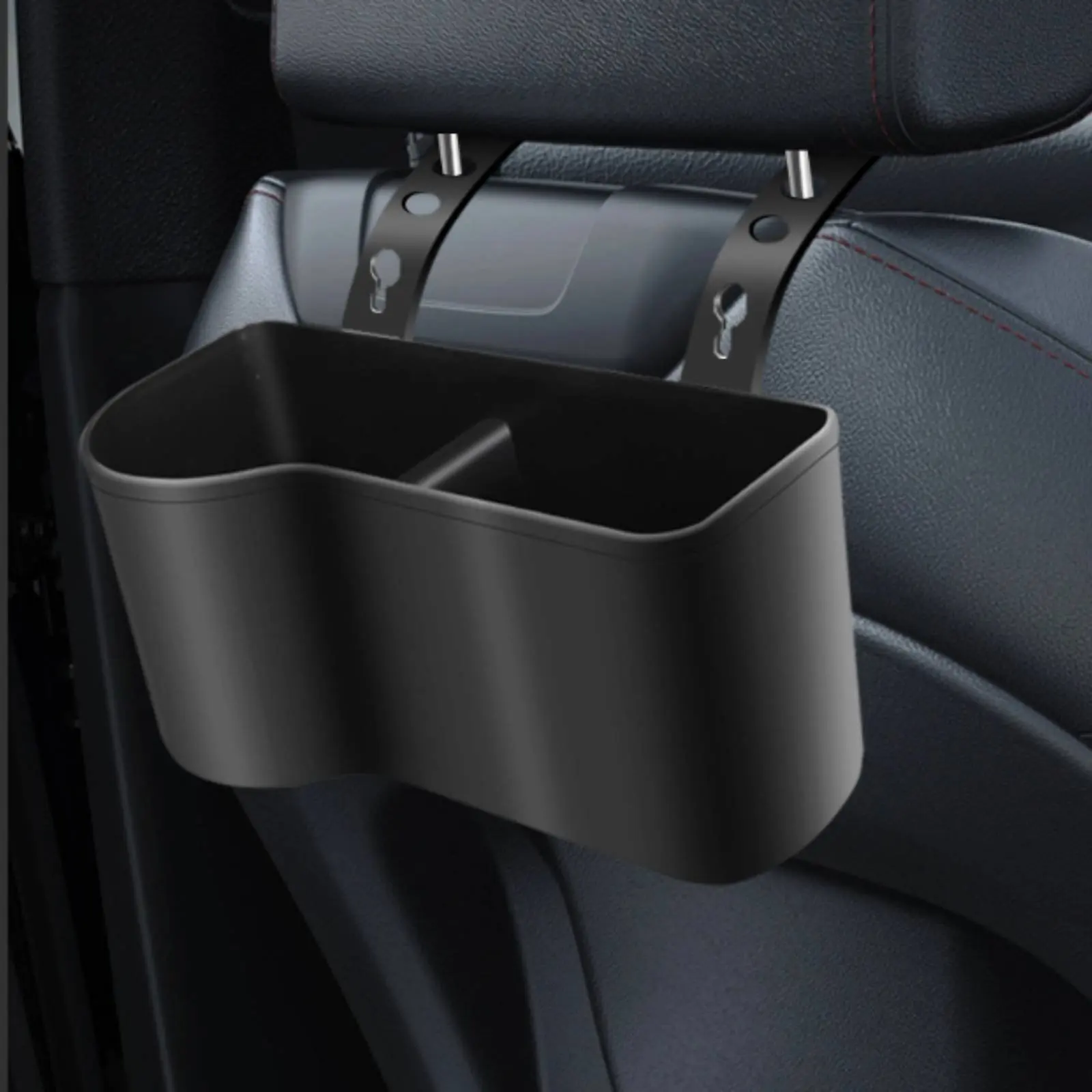 

Headrest Drink Holder and Phone Holder Easy Installation Car Seat Rear Organizer Car Headrest Storage Box Universal Fit