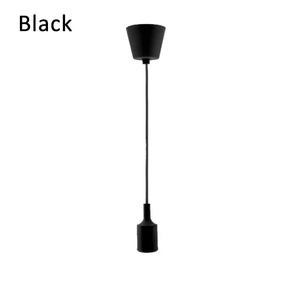 LED Silicone Light Lamp Portable Colorful Light Bulb Chandelier Pull Cord Light Outdoor Garden Party Wedding Hanging