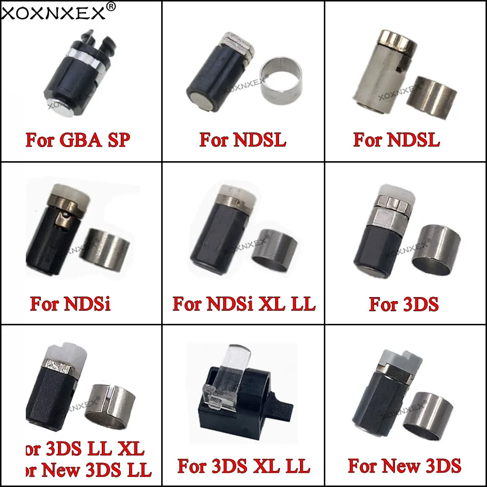 XOXNXEX, 1 шт., строительный вал и металлический корпус или 3DS XL LL, новый 3DS XL LL GBA SP для NDSL NDSI XL LL, запасная часть консоли
