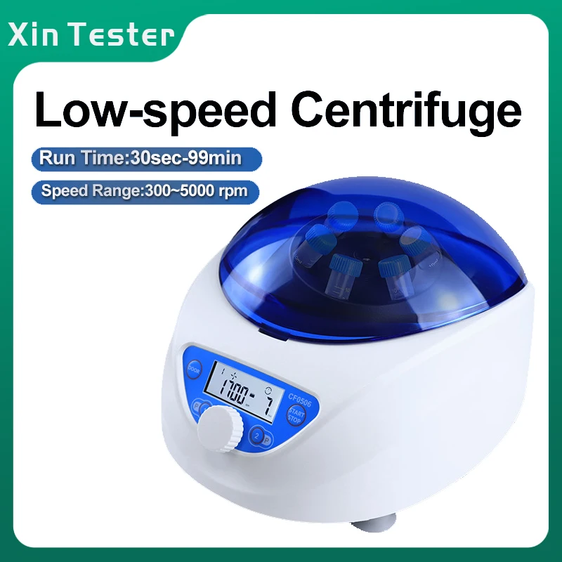 Low-Speed Centrifuge CF0506 300-5000rpm Medical Supplies Prp Plasma Centrifuge Blood Dentistry Centrifuge Tube 5/7/10/15ml Hot