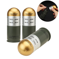 1/2/3Pcs Tactical M433 HEDP Dummy Grenade Model Collection Storage Box COS Props Outdoor Airsoft Paintball Storage Case