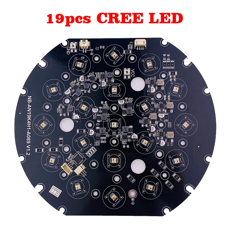 LED Plate CR EE 19x15W LED Disk Plate Parts Replacement for LED Zoom Wash Moving Head Light Spare Parts