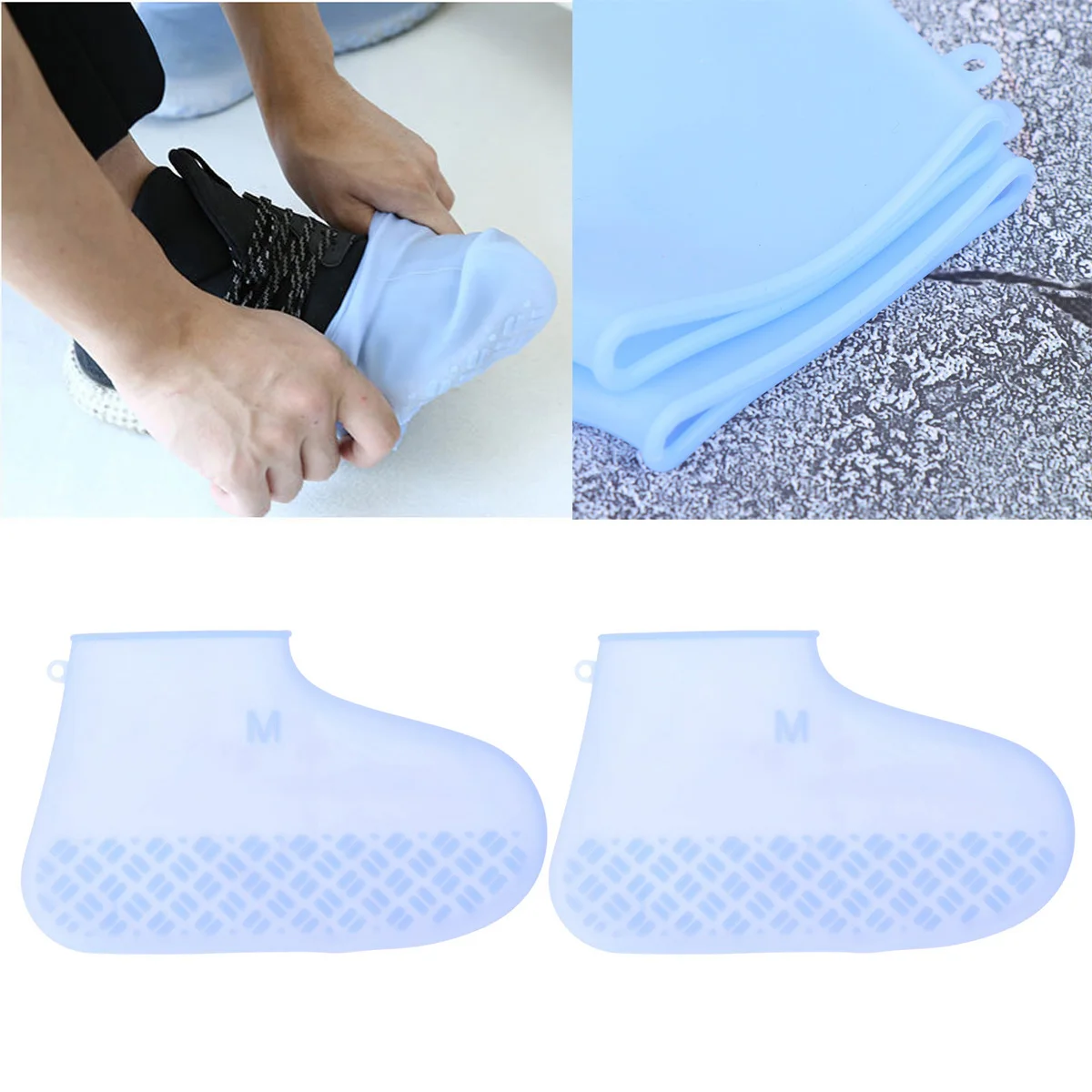 

Waterproof Shoe Cover Rainy Day Protector Anti-slip Shoes Anti-skid Overshoes Silicone Case Child