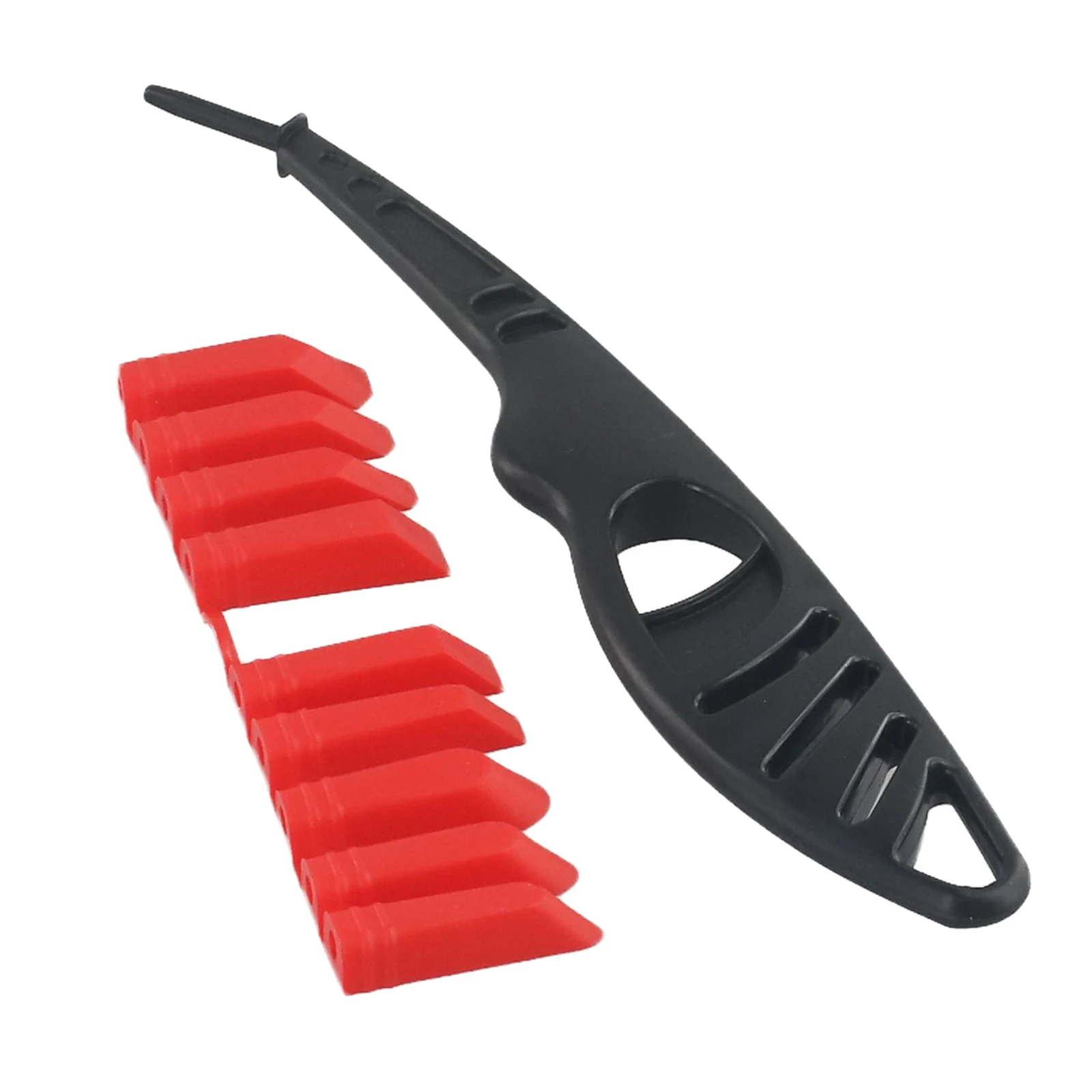 9 In1 Glass Glue Angle Scraper Sealant Spreader Finishing Tool Kit For Window Ceramics Tile Joint Repair Tool