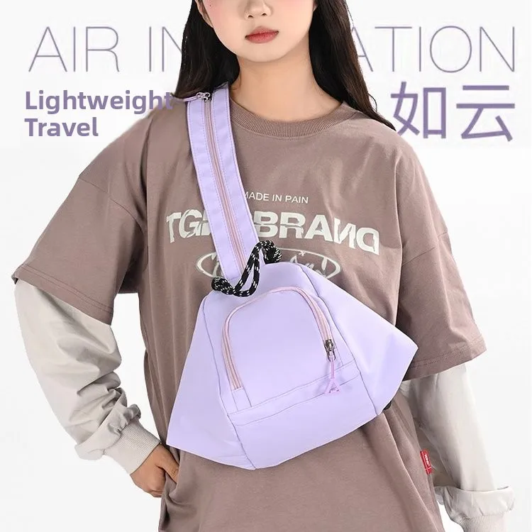 Multi-Functional Backpack Unisex Nylon Material Waterproof Heightened Anti-Theft Double Shoulder Bag with Multiple Carry Ways