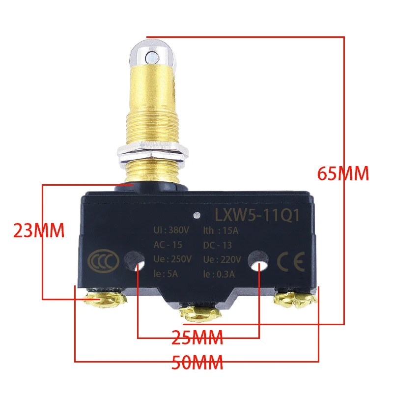 Inching switch LXW5-11Q1 travel switch limit switch one open, one closed self reset