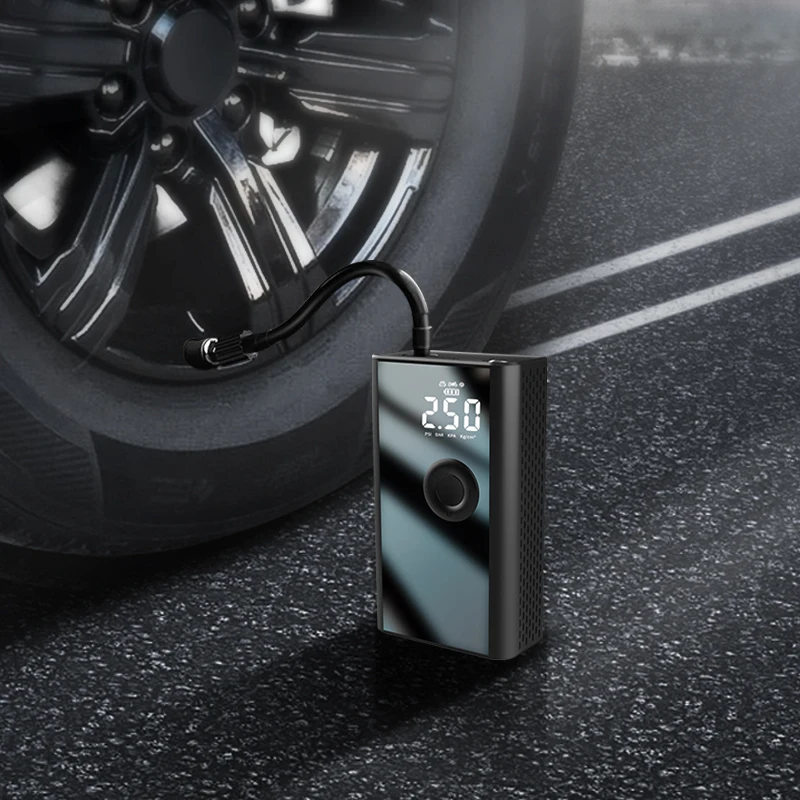 12V 150PSI Automatic Rechargeable Digital Cordless Inflator Portable Car Tire Air Compressor Wireless Electric Bike Air Pump