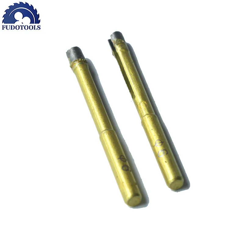 2PCS 6-14mm Diameter Diamond Marble Hole Saw Drill Bit Working Depth 40mm For Marble/granite/concrete Etc Masonry Holes Drilling