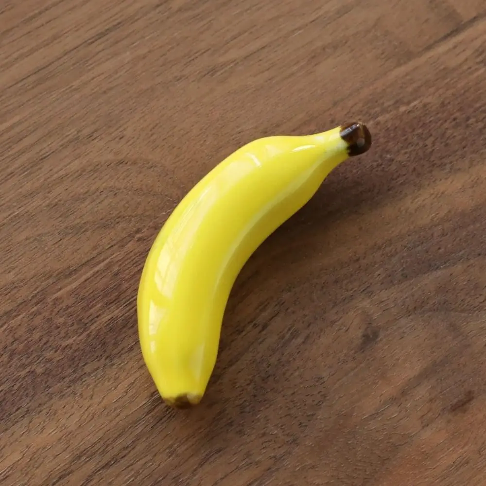 Creative Ceramic Banana Chopstick Holder Tabletop Accents Fresh Style Spoon Rack Cute Tabletop Ornament Dining Table