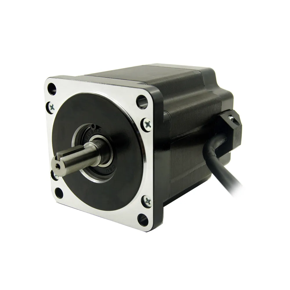 

High voltage 220V 3phase 86mm 4Nm hybrid stepper motor J3910-H 1.2degree NEMA34 Stepper motor 2A