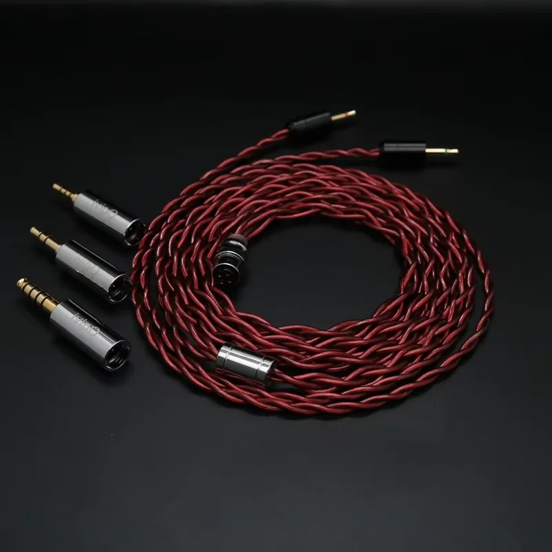 ivipQ-40 IEM Cable High-purity Litz 7N OCC+Palladium + Graphene Three Elements Headphone Cable，For  Monarch Mk2HD800