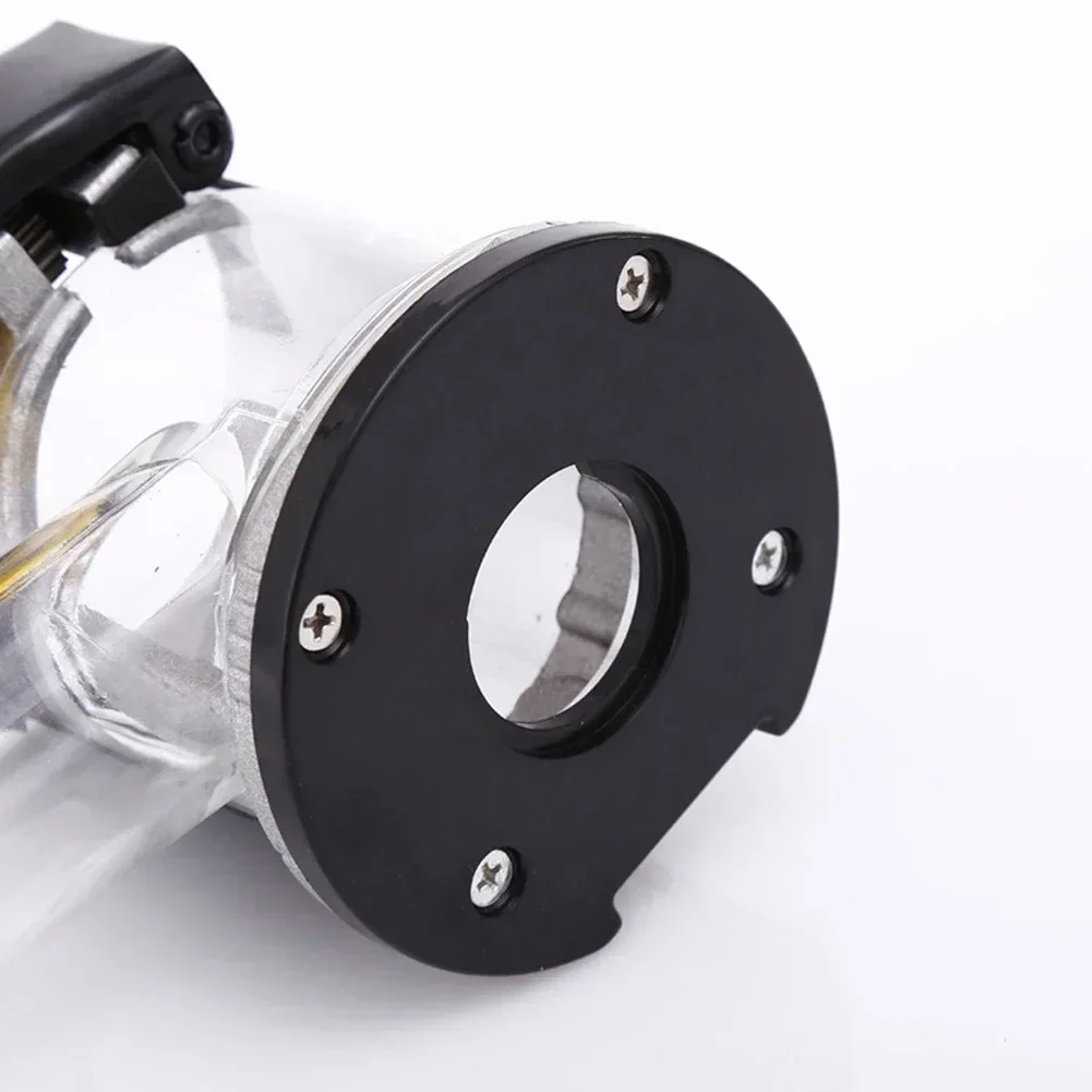 Router Base Dust Cover Wood Milling Cutter Base Trimming Machine Milling Stand Woodworking Ferramentas Router Para Madera