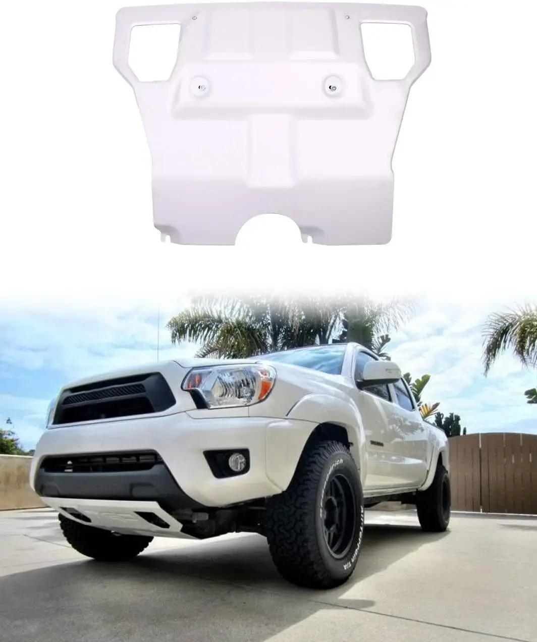 لتويوتا تاكوما 2005-2015 الألومنيوم المحرك الأمامي لوحة التزلج عموم PT212-35075