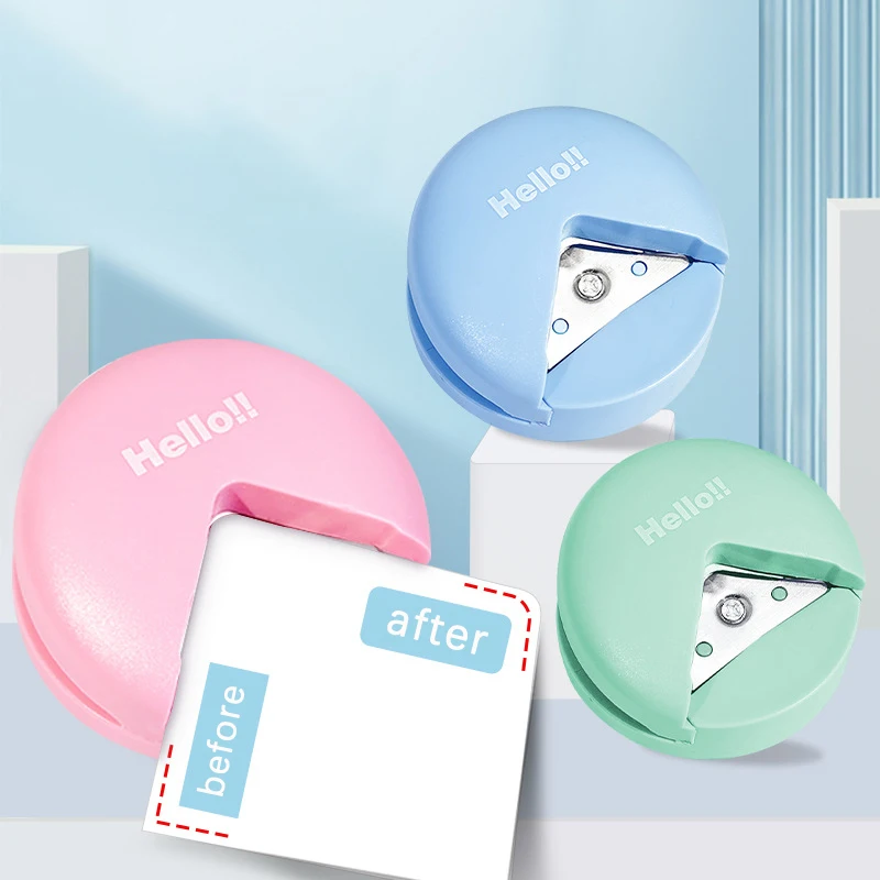 4mm radius round corner punching paper round corner paper hole photo paper cutting machine, R4 round corner cutter