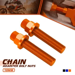 10mm Hinter achs blöcke Kettens palt schraube für ktm 2007 2017 xc xcf xcw exc EXC-F r 2012-2015