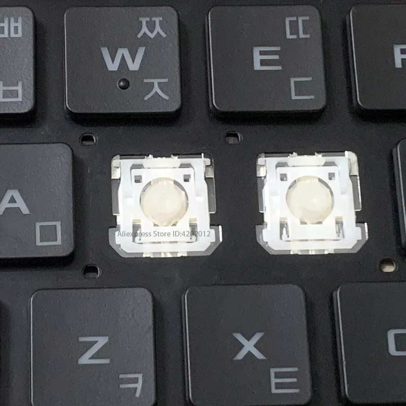 Coreia substituição teclado portátil chave & clipes para asus rog strix g17 g713 g713qe g713ic g713ie g713im g713ih tampa keycap e dobradiça
