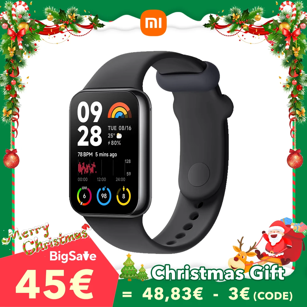 Xiaomi Mi Smart Band 8 Pro Global Version-activity bracelet, new and unopened