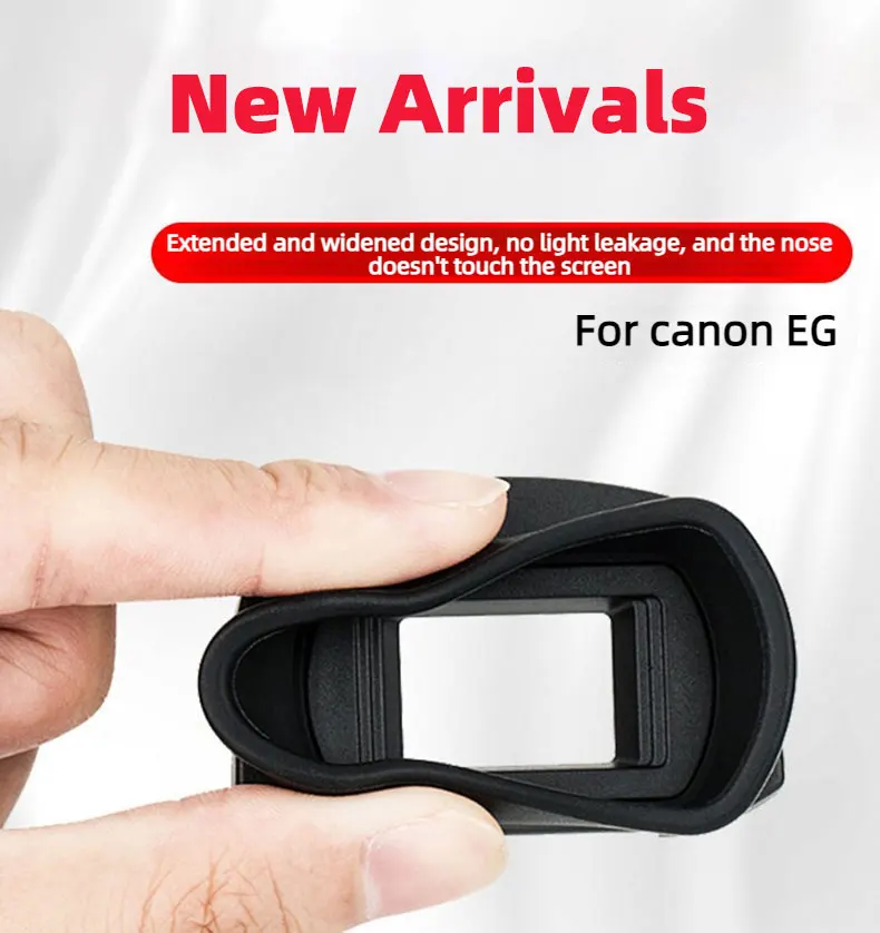New EG Rubber Eye Cup Viewfinder Eyepiece for Canon 1Ds III 1D 1D4 1DX II 1D3 7D 7DII 5DIII 5D Mark IV 5d3 5DS 5DSr DSLR Camera