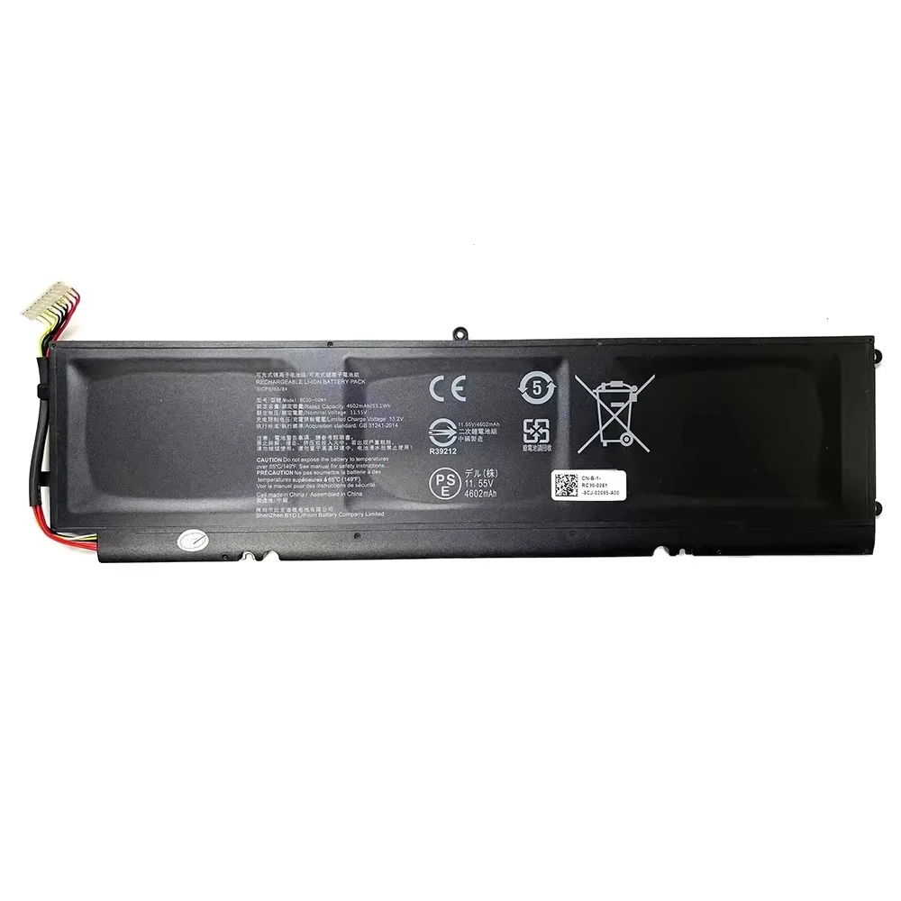 7XINbox RC30-0281 11.55V 53.1Wh 4602mAh Laptop Battery For Razer Blade stealth 13 2018 2019 GTX 1650 Max-Q i7-8565Ur RZ09-0281