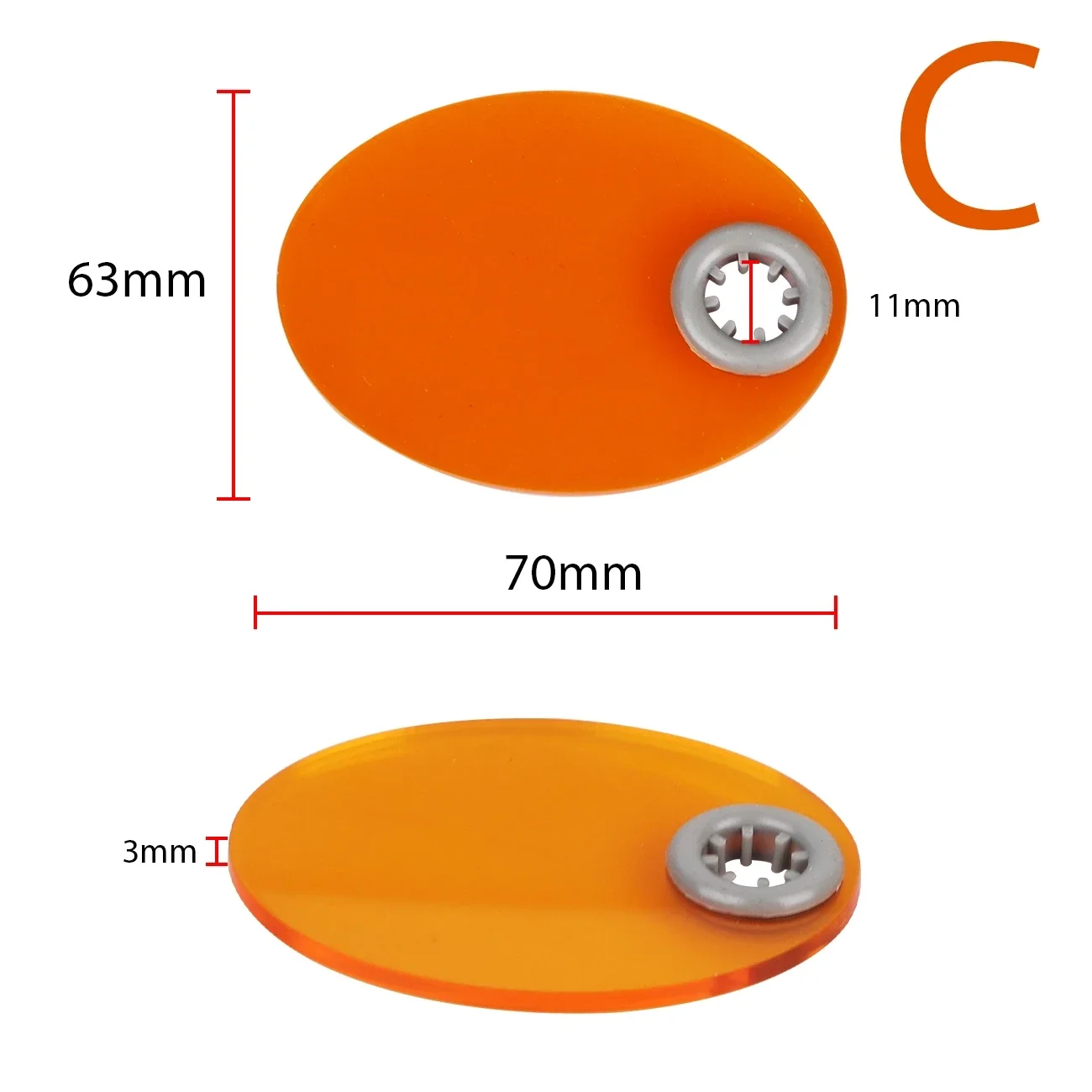 5 Pcs Dental Shade Board Eye Protector Shield Plate Dentistry Lab Light Curing Lamp Filter Dentist Clinic Tool Shield