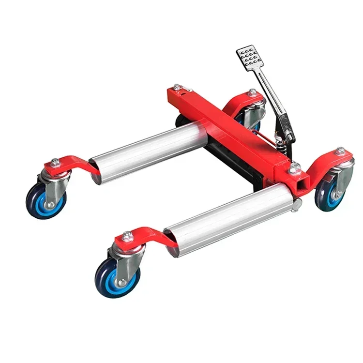 

Hydraulic 12" 1500 LB Car Dolly Vehicle Positioning Jack Portable Go Jacks Car Wheel Dolly