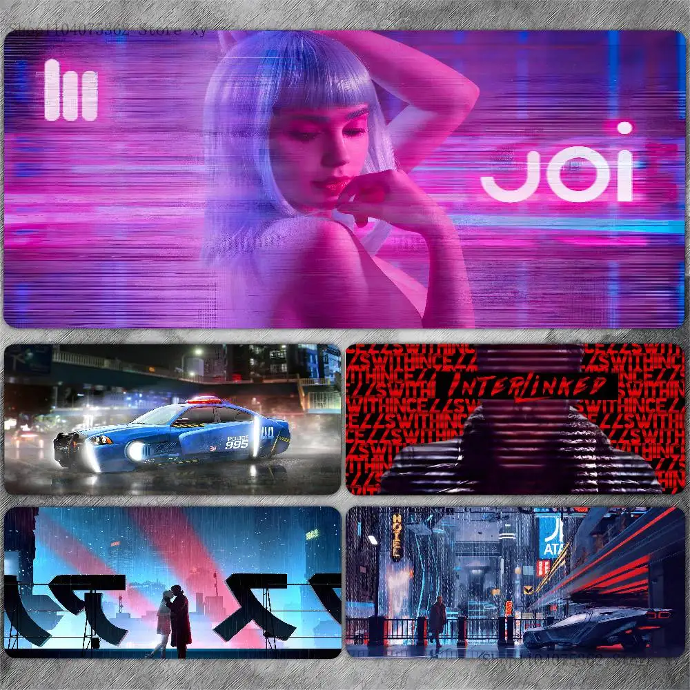 Classic Movies Blade Runner 2049 Mouse Pad Large Gaming Keyboard Mat LockEdge Rubber Computer Office Accessories