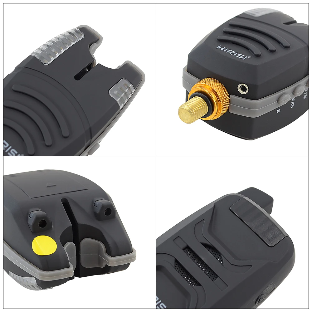Alarma inalámbrica para pesca de carpas Hirisi, receptor largo - imagen 2