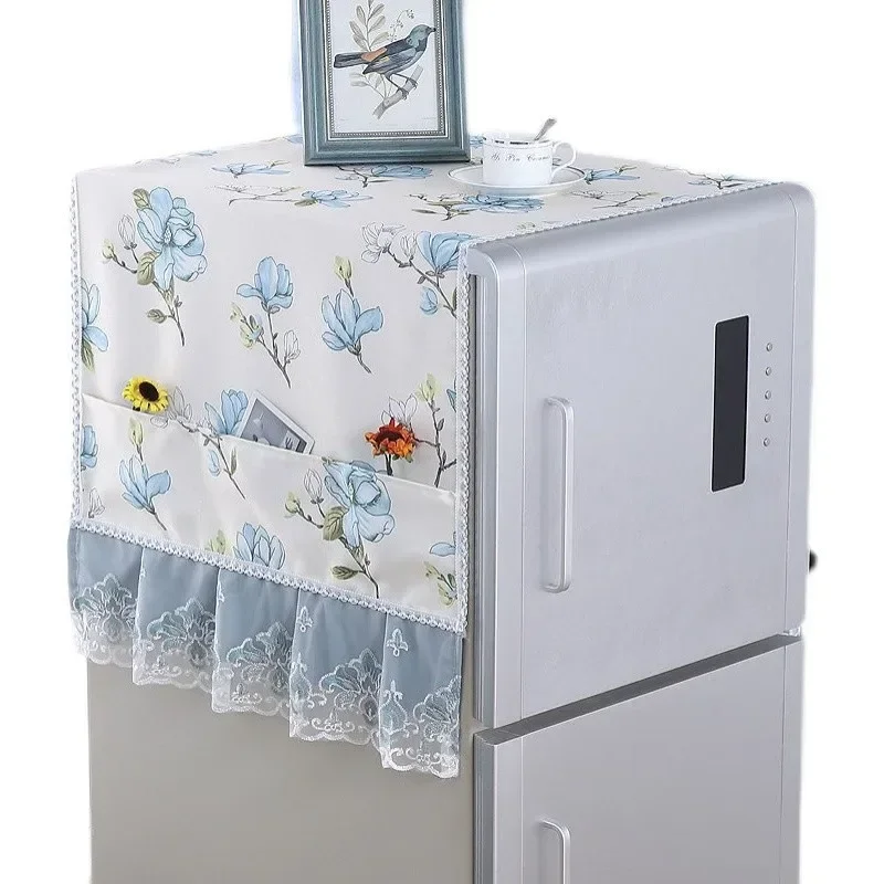 Refrigerator dust cover simple protective cover microwave oven washing machine double door single door