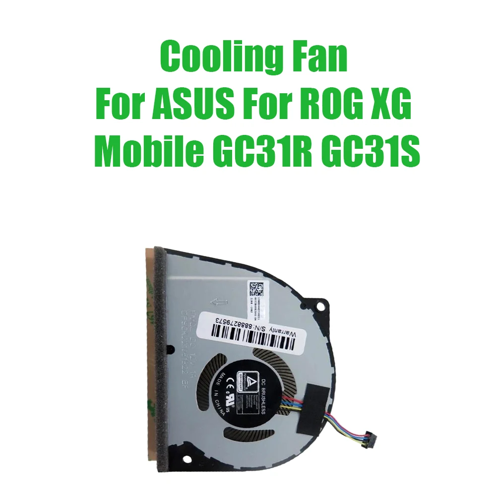 For ASUS For ROG XG Mobile GC31R GC31S DC12V 1A Replacement Graphics card expansion dock cooling Fan