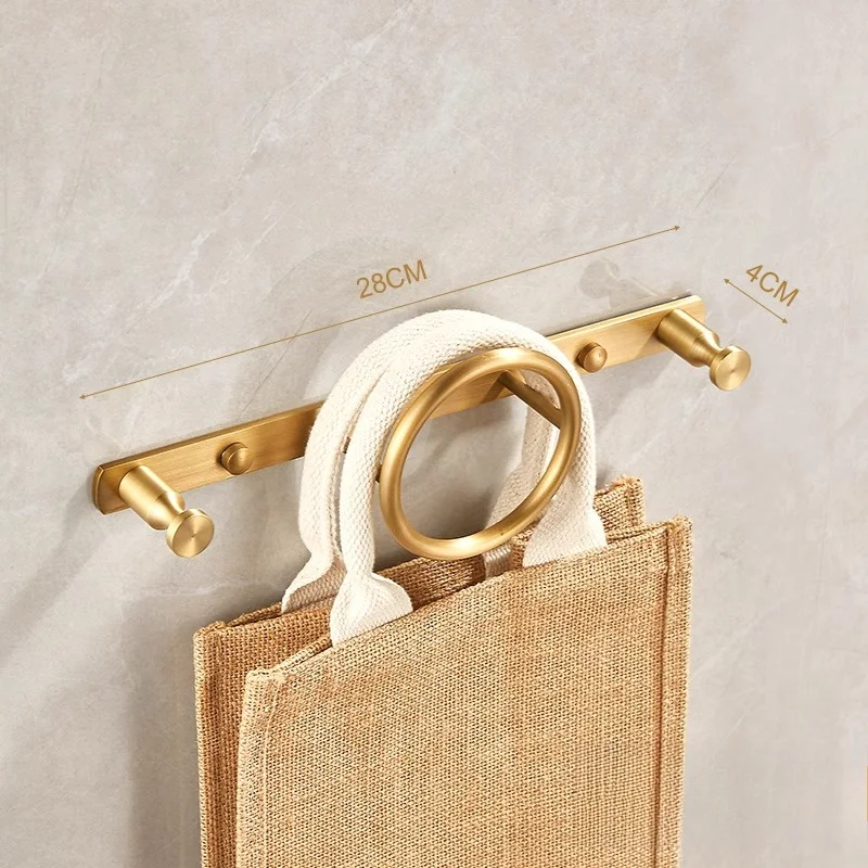 

High-end solid all-copper coat enters the door porch, clothes hook hangers hanger