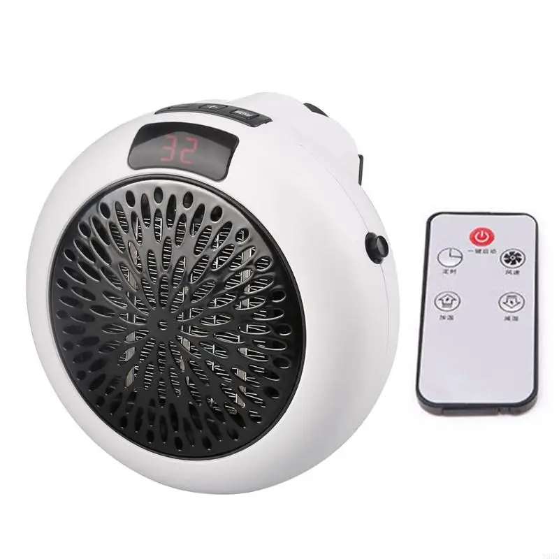 Calentador eléctrico Portable Enchufe en sala calefacción sala pared 350W para hogar N58D