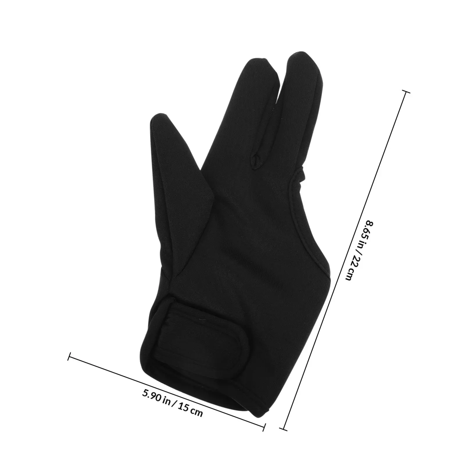 Three-Finger Strap Hairdressing Gloves Heat Proof Thick Insulated for Hair Straightening Curling Wand Salon Styling Thermal