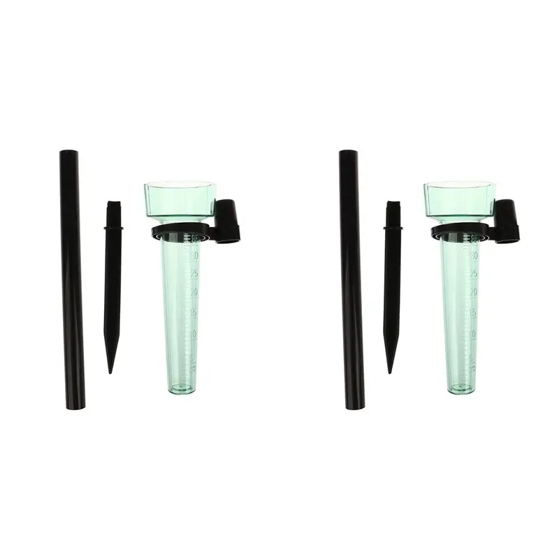 

A96I-2X портативный полистирольный дождемер, инструмент для измерения дождя для сада, воды, земли, уличный дождемер, сбор дождевой воды