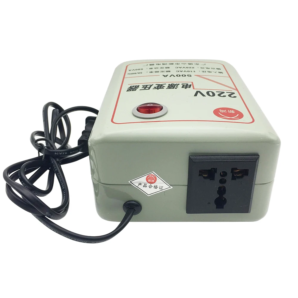 Imagem -06 - Transformadores de Potência 110v a 220v Passo Acima e 220v a 110v Passo para Baixo 50hz 60hz Adaptador Conversor de Tensão ca 500w 1000w 2000w 3000w