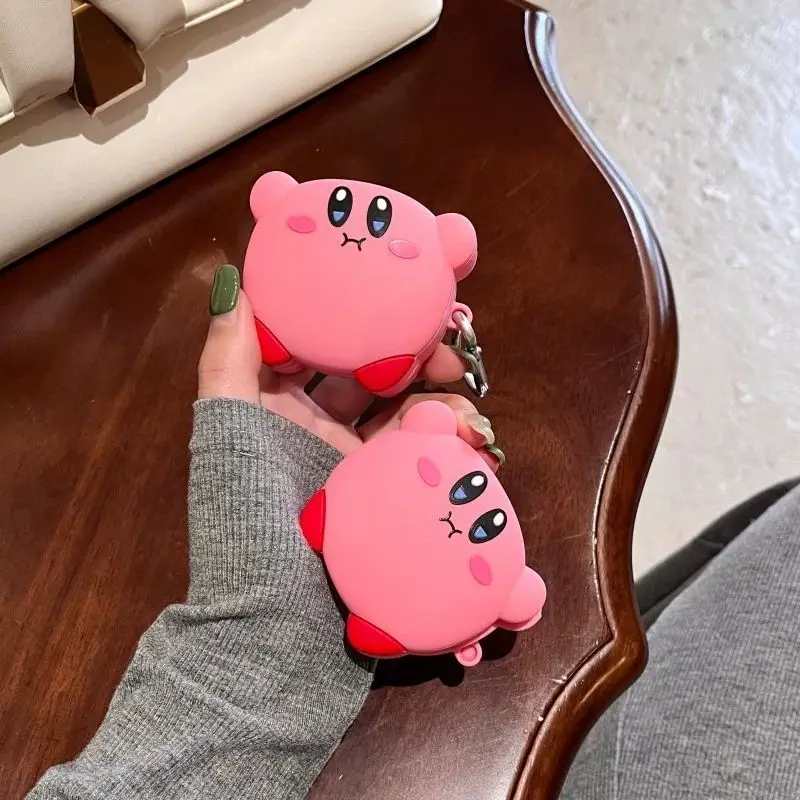 For Samsung Galaxy Buds 4 Pro Case,3D Cartoon Kirby Silicone Protective Earphone Cover For Galaxy Buds 4 Case Cover Funda