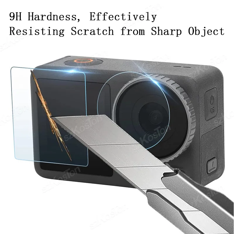 For DJI Osmo Action 5 Pro 4 Screen Protector Screen Protector Tempered Glass for DJI Action 4 5 PRO PAccessories Lens Protector