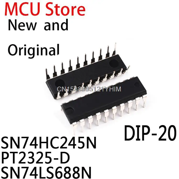 10PCS DIP20 SN74HC245 DIP 74HC245N DIP-20 74HC245 HD74HC245P PT2325 74LS688N 74LS688 HD74LS688N SN74HC245N PT2325-D SN74LS688N 